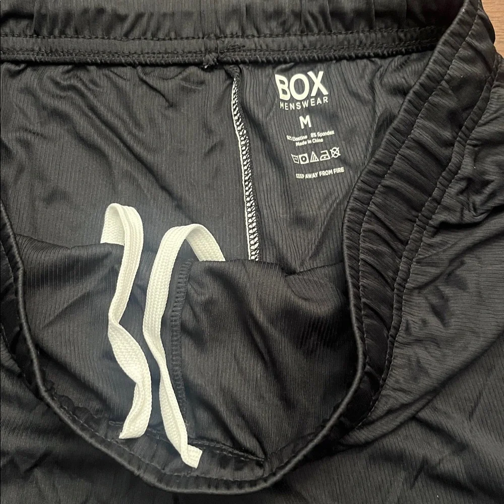 ⭐️🌴 Box Menswear Black Athletic Shorts